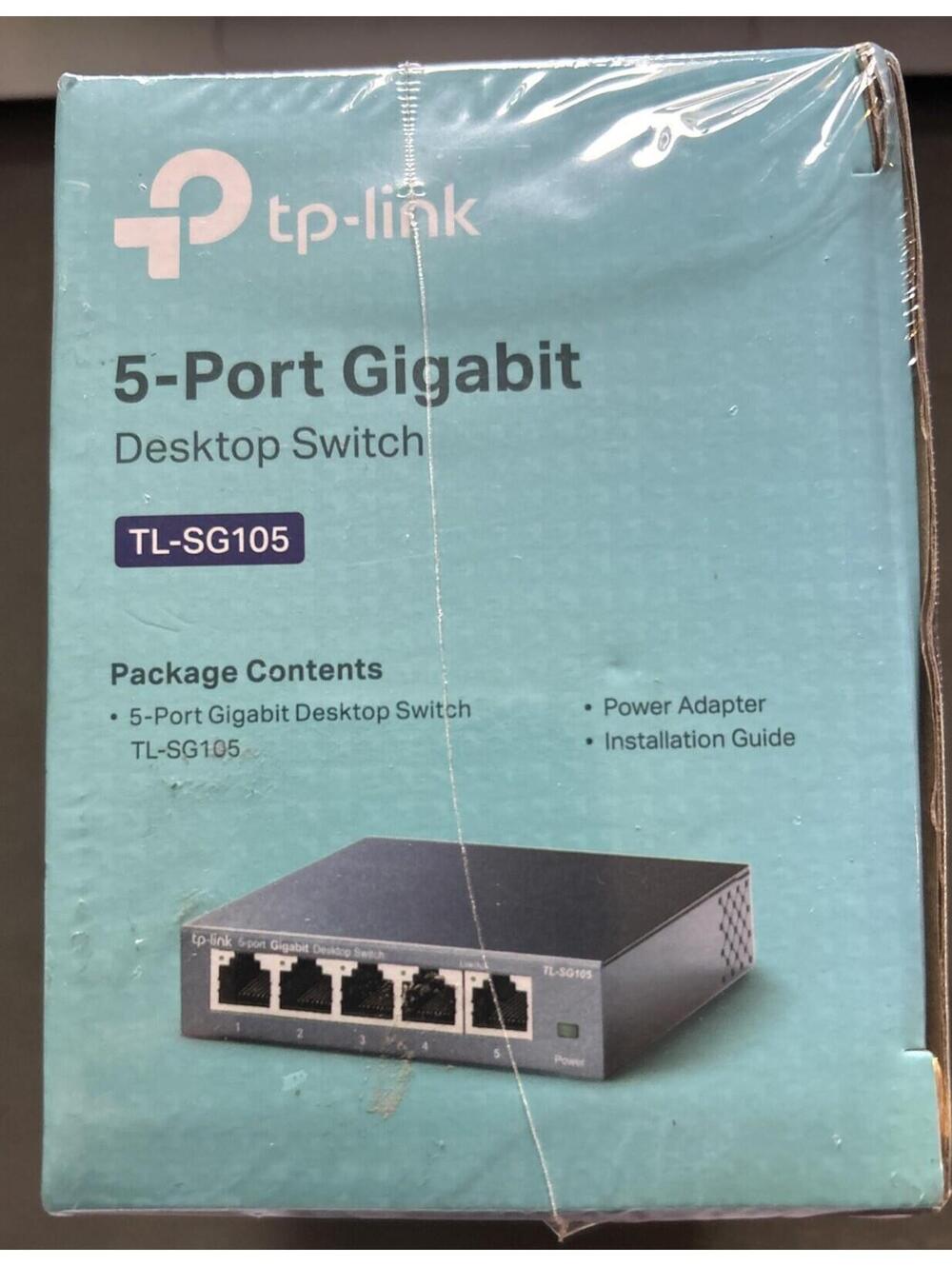 TP-Link TL-SG105PE 5 Port Gigabit Easy Smart PoE+ Ethernet Switch New Sealed Box - Picture 2 of 6